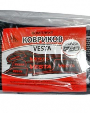 Коврик на панель приборов Веста (к-т во все ниши)