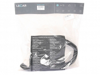 Патрубки печки  Largus, Logan (16 кл дв K4M) отводящие (к-т 2 шт) "LECAR" (фирм. упак.)