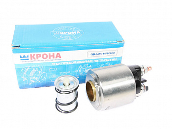 Реле втягивающее VESTA, X-RAY(стартер TS12-82 VALEO) "КРОНА"