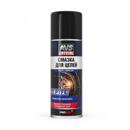 Смазка для цепей (520 мл) (аэрозоль)"AVS" (PTFE) AVS AVK-727