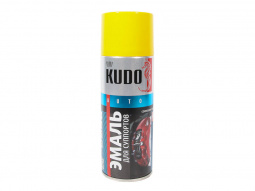 Краска для суппортов жёлтая "KUDO" (520мл)