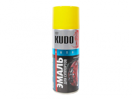 Краска для суппортов жёлтая "KUDO" (520мл)
