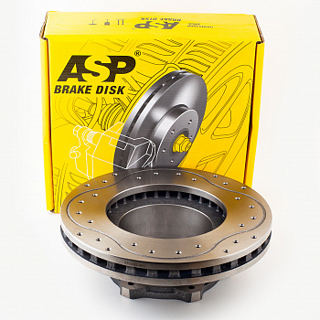 Диск тормозной 3302 NEXT передний "ASP" Sport перфорация и проточка