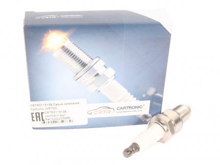 Свеча "CARTRONIC" 2101-099 (с резист.) WR7DC (аналог 0242235988) (4шт)