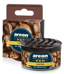 Ароматизатор на панель приборов "AREON" "KEN BLISTER" Coffee