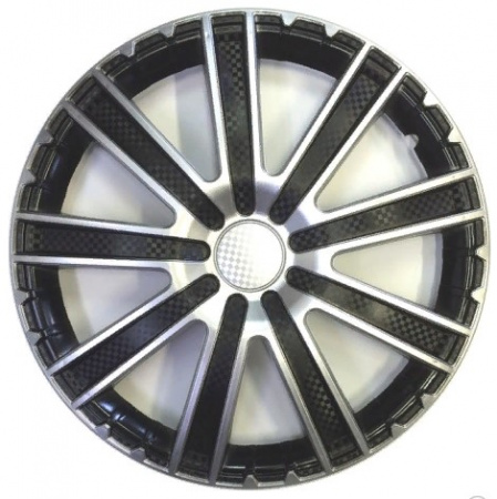 Колпаки декоративные 14" (к-т 2шт) "Круиз Super Black"