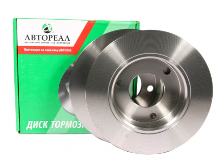 Диск тормозной 1111 (3 болта ) "Автореал"