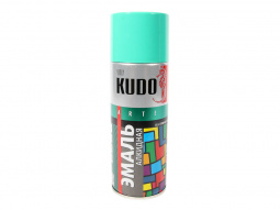 Краска аэрозольная светло-зеленая "KUDO" (520 мл)