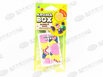 Ароматизатор подвесной "Aroma Box" (Bubble Gum)