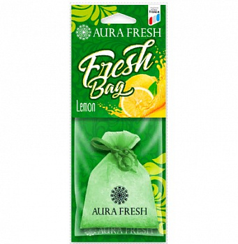 Ароматизатор подвесной мешочек "AURA FRESH" Fresh Bag Lemon" (Лимон)