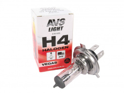 Лампа галоген H4 24/75/70W Р43t "AVS" Vegas