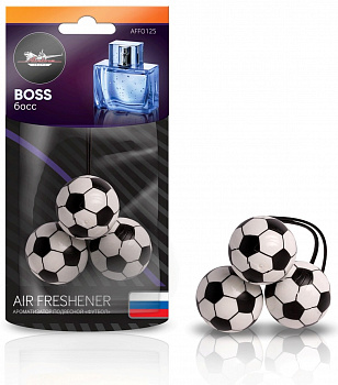 Ароматизатор подвесной "AIRLINE" "Футбол" (Boss)