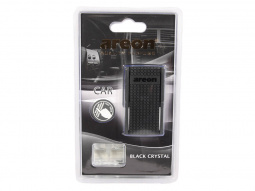 Ароматизатор на дефлектор "AREON" "CAR" "Superblister" Black Crystal