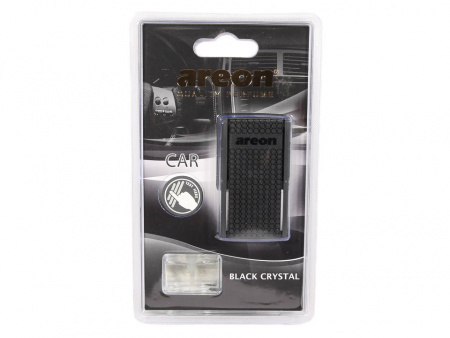 Ароматизатор на дефлектор "AREON" "CAR" "Superblister" Black Crystal
