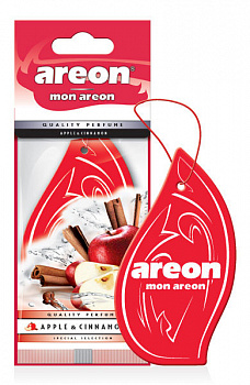 Ароматизатор подвесной картонный "AREON MON AREON" Apple & Cinnamon