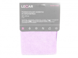 Салфетка микрофибра (30*40 см) "LECAR" плотность 230 гр.кв.м.
