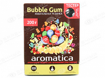 Ароматизатор под сиденье "Aromatica" "Bubble Gum" гелевый