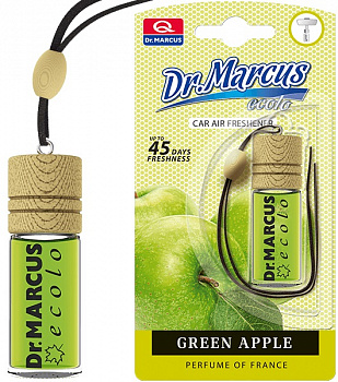 Ароматизатор подвесной с деревянной крышкой "Dr.Marcus" Ecolo Green Apple