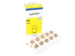 Лампа А 12-5 R5W 12V (габариты,ном/знак,п/капотная)  "Narva"