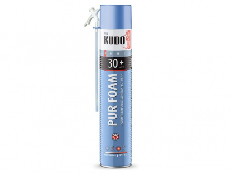 Пена монтажная бытовая (1000 мл) "KUDO" HOME 30+  всесезонная