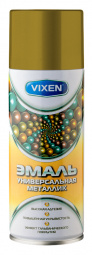 Краска аэрозольная бронза акриловая универсальная (металлик) "VIXEN" (520 мл)