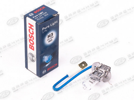 Лампа галоген H3 12/55W "BOSCH"