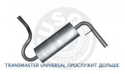Глушитель основной 21213-214,2131 "Transmaster Universal" (нерж.)
