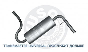 Глушитель основной 21213-214,2131 "Transmaster Universal" (нерж.)