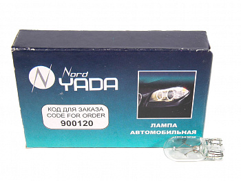 Лампа А 24-5 W5W 24V б/цок.(указ.поворотов,габариты) "YADA"