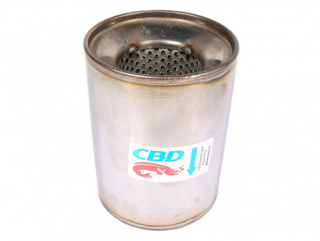 Пламегаситель коллекторный 10013057 (d100, L130)мм из нерж.стали "CBD"
