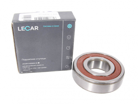 Подшипник полуоси 2101 (180306) "LECAR" (фирм. упак.)