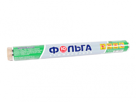 Фольга пищевая 29 см*10 м "Саянская фольга"