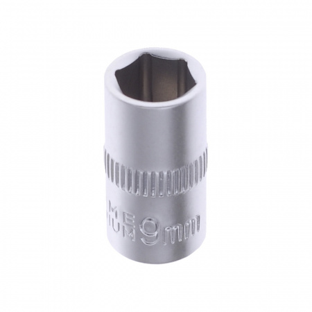 Головка  1/4"  9мм 6 гранная "AV Steel"