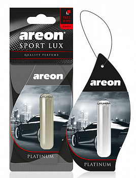 Ароматизатор подвесной гелевый "AREON LIQUID LUX SPORT" Platinum