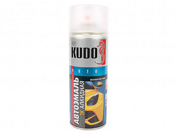 Краска аэрозольная 394 темно-зеленая "KUDO"  (520 мл)