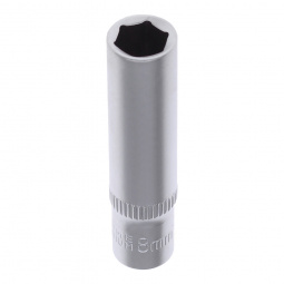 Головка  1/4"  8мм 6 гранная "AV Steel" высокая