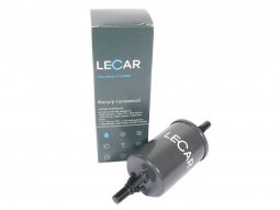 Фильтр топливный 2123,1118,2110, 2170, 2190 "LECAR" метал. корпус, под быстросъем