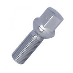 Болт колеса М14*1,5 (58/33, ключ 17, сфера, хром)  AUDI, SKODA, VW