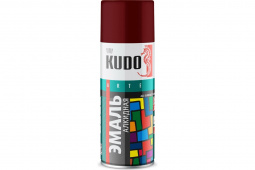 Краска аэрозольная вишневая "KUDO" (520 мл)