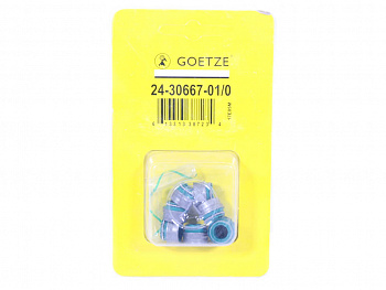 Колпачки маслосъемные ВАЗ,406,405,409 дв. (к-т 8 шт) "GOETZE"