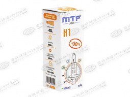 Лампа галоген H1 12/55W "MTF" Standart +30% (Корея) HS1201