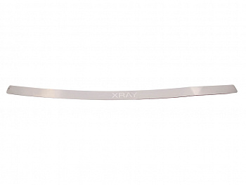 Накладка на задний бампер XRAY "LECAR" (нерж.)