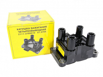 Модуль зажигания 2110-15,1118 (8 кл дв 1,6),2123 (с 2005),3302 дв.4216 Е-4 "ОМЕГА" (57.3705-02)