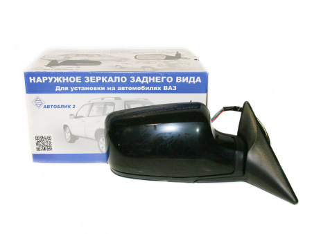 Зеркало боковое2170 "Приора" правое с/о (эл.привод,обогрев) "Автоблик 2"