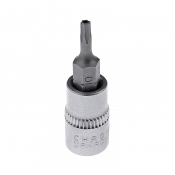 Головка  1/4" со вставкой TORX TН10 с отверстием "AV Steel"