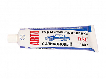 Герметик прокладка (180 гр) серый "Весто"   (г.Казань) силикон.