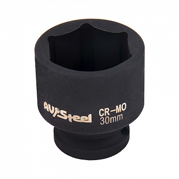 Головка 30мм  6 гранная ударная "AV Steel"