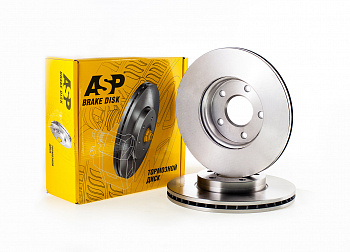 Диск тормозной  FORD FOCUS II/VOLVO S40 II передний вент. "ASP"