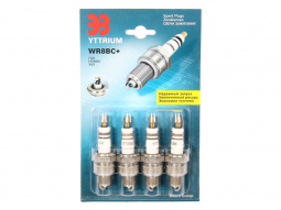 Свеча "ЭЗ" Yttrium 402 дв. WR8BC+ (к-т 4шт) (А14 ВРМ) 0,7 мм