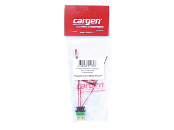 Колодка датчика скорости 1117-19 З конт. с проводами "Cargen"